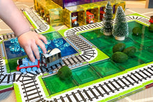 Load image into Gallery viewer, Learn & Grow Toys - Magnetic Tile Topper - Train Track Pack (36 Piece)