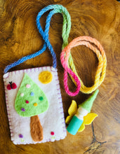 Load image into Gallery viewer, Felt Pouch with Fairy- Wishing Tree