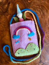 Load image into Gallery viewer, Felt Pouch with Fairy- Meadow