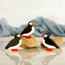 Load image into Gallery viewer, Wooden Caterpillar Puffin