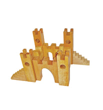 Load image into Gallery viewer, Bauspiel Castle Blocks Set 10 pieces