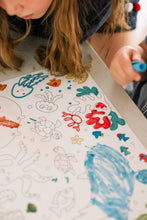 Load image into Gallery viewer, Under the Sea Reusable Scribble Mat