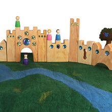 Load image into Gallery viewer, Bauspiel small fairy castle 10 Pieces