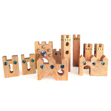 Load image into Gallery viewer, Bauspiel small fairy castle 10 Pieces