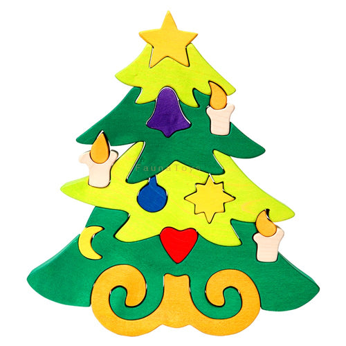 Fauna Christmas Tree Puzzle