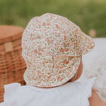 Load image into Gallery viewer, Legionnaire Flap Hat Savanna 6-12mth &amp; 1-2 yrs
