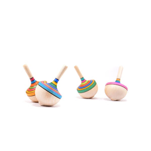 Mader Traditional Striped Spinning Top (Level 2)