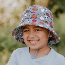 Load image into Gallery viewer, Kids Classic Bucket Sun Hat - Sportster 1-2 yr &amp; 2-3 yr