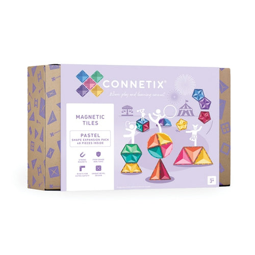Connetix Pastel Shape Expansion Pack 48 pc NEW