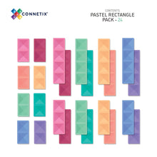 Load image into Gallery viewer, Connetix Pastel Rectangle Pack 24 pc NEW