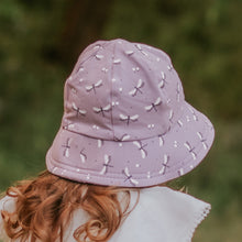 Load image into Gallery viewer, Kids Bucket Sun Hat - Dragonfly 1-2 yr, 2-3 yr &amp; 6-13yrs