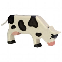 Holztiger Cow Grazing Black