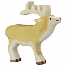 Holztiger Stag