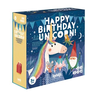 Londji Happy Birthday Unicorn! Puzzle NEW