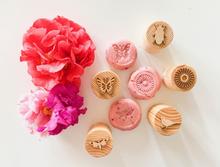 Load image into Gallery viewer, Garden Playdough Stamps Set of 5