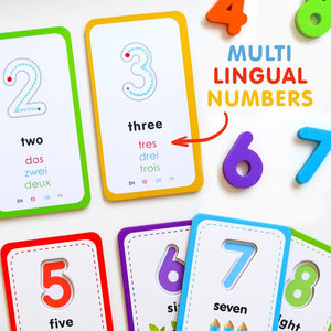 Flashcards & 123 Magnetic Numbers