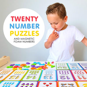 Flashcards & 123 Magnetic Numbers