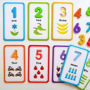 Flashcards & 123 Magnetic Numbers