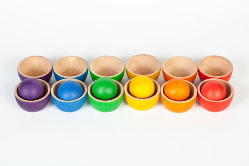 Grapat Coloured Bowls and Ball Set