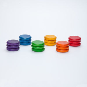 Grapat Coloured Coins (18) in 6 colours