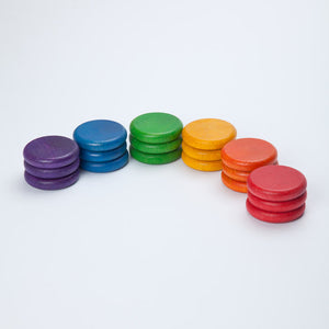 Grapat Coloured Coins (18) in 6 colours