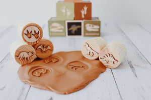 Dinosaur Playdough Stamps Set of 5