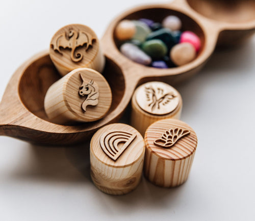 Fantasy Playdough Stamps Set of 5