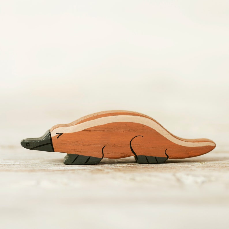 Wooden Caterpillar Australian Platypus