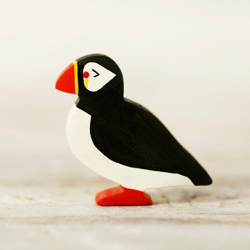 Wooden Caterpillar Puffin