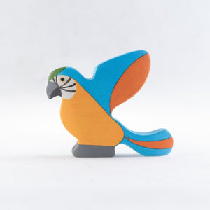 Mikheev Bird- Parrot Ara Orange
