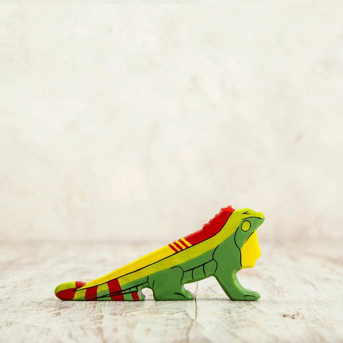 Wooden Caterpillar Iguana