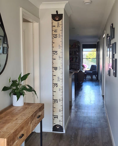 Height Growth Chart - Vintage Inspired
