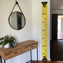 Load image into Gallery viewer, Height Growth Chart- Yellow Tape Measure