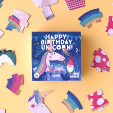 Load image into Gallery viewer, Londji Happy Birthday Unicorn! Puzzle NEW