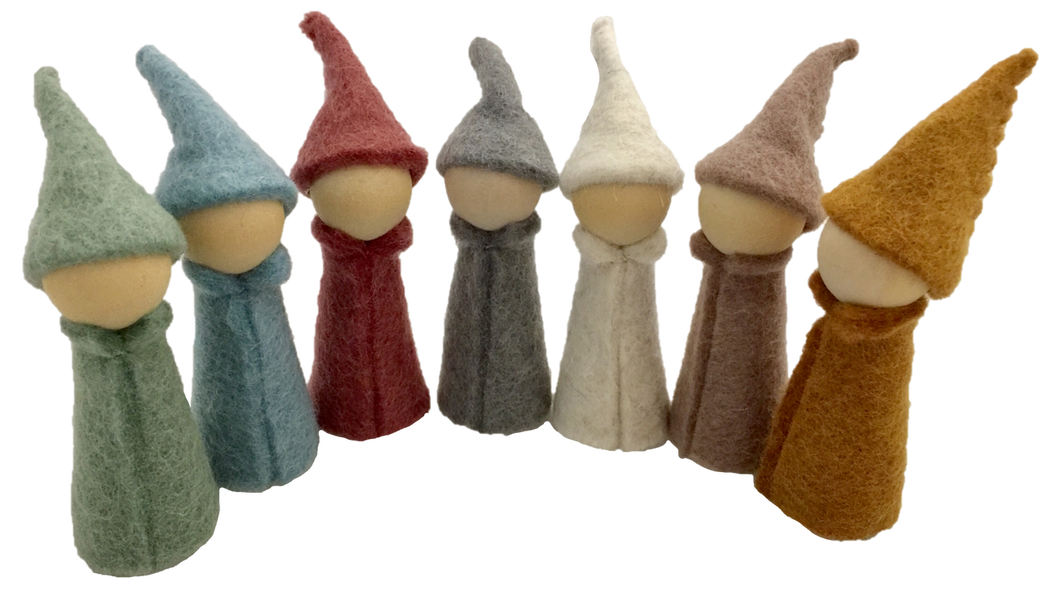 Papoose Earth Gnomes Set of 7