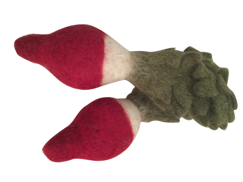 Papoose Fair Trade Felt Radish