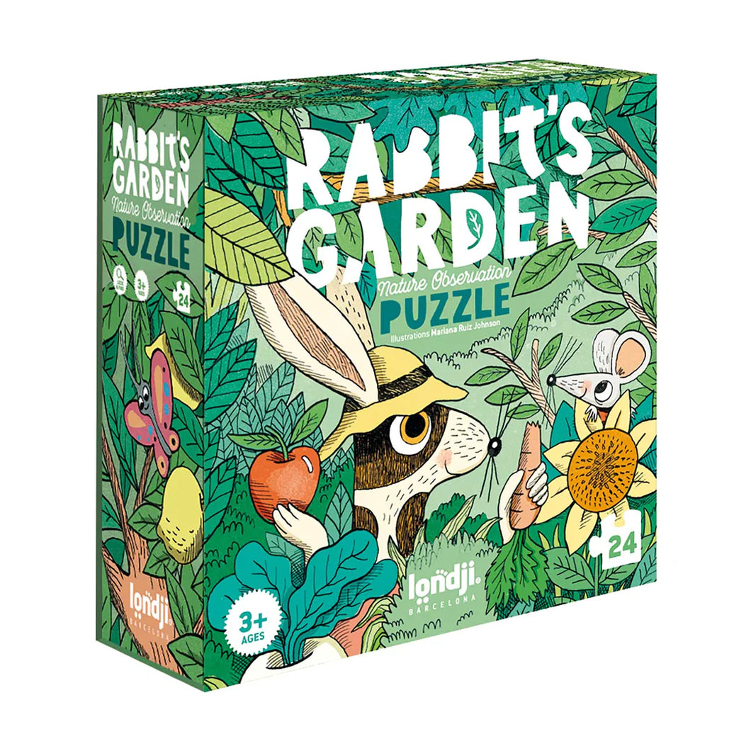 Londji Observation Puzzle - Rabbit's Garden NEW – Enchanted Little Oak