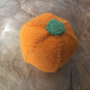 Papoose Fair Trade Felt Orange