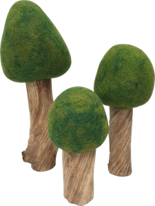 Papoose Summer Trees Set of 3