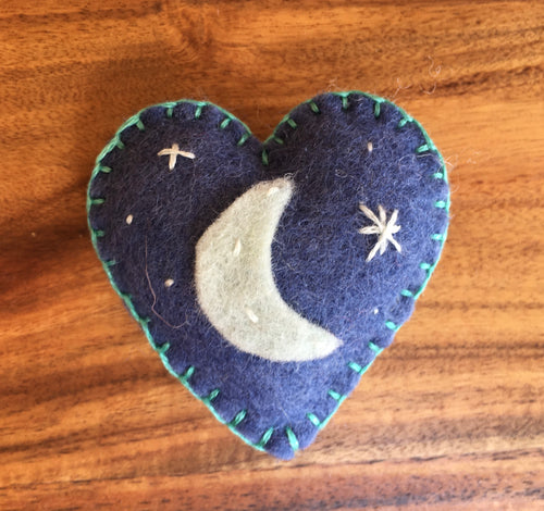 Healing Heart- Stars & Moon