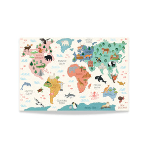 World Map Print (New)