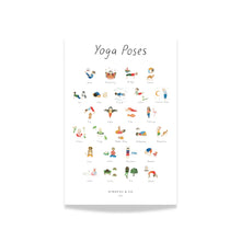 Load image into Gallery viewer, Yoga Poses Print (New)