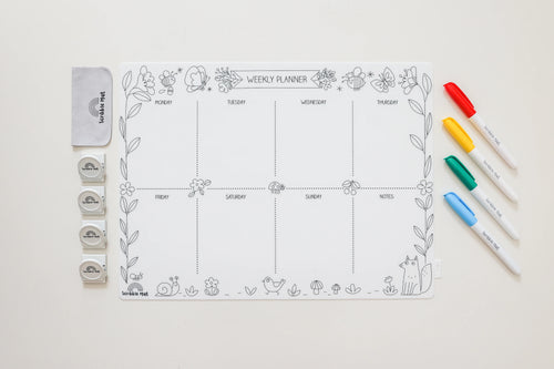 Weekly Planner Reusable Mat NEW