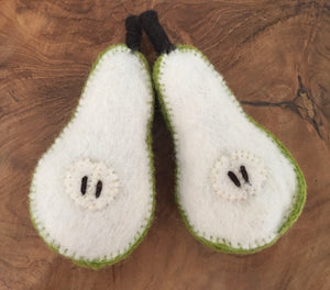 Papoose Fair Trade Pear Halves- 2 pieces