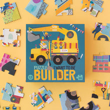 Load image into Gallery viewer, Londji Puzzle - I want to be a Builder 36 pieces