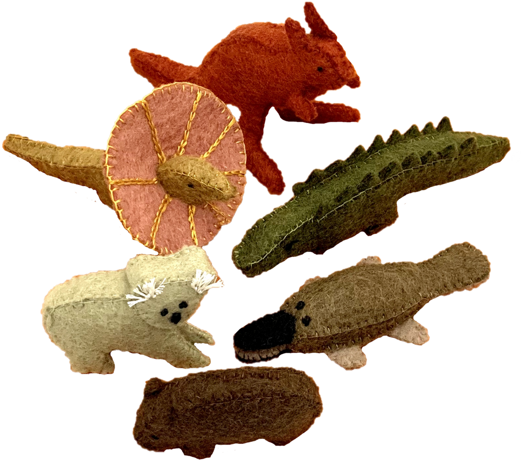 Papoose Australian Animals 6 piece Set