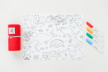 Load image into Gallery viewer, Baby Australian Animals Reusable Scribble Mat