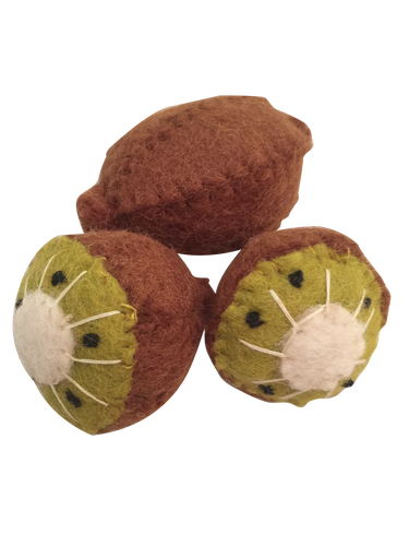 Papoose Fair Trade Kiwi Fruit 3 Piece Set