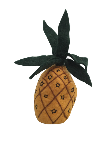 Papoose Fair Trade Felt Pineapple