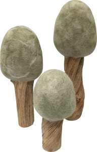 Papoose Winter Trees Set of 3